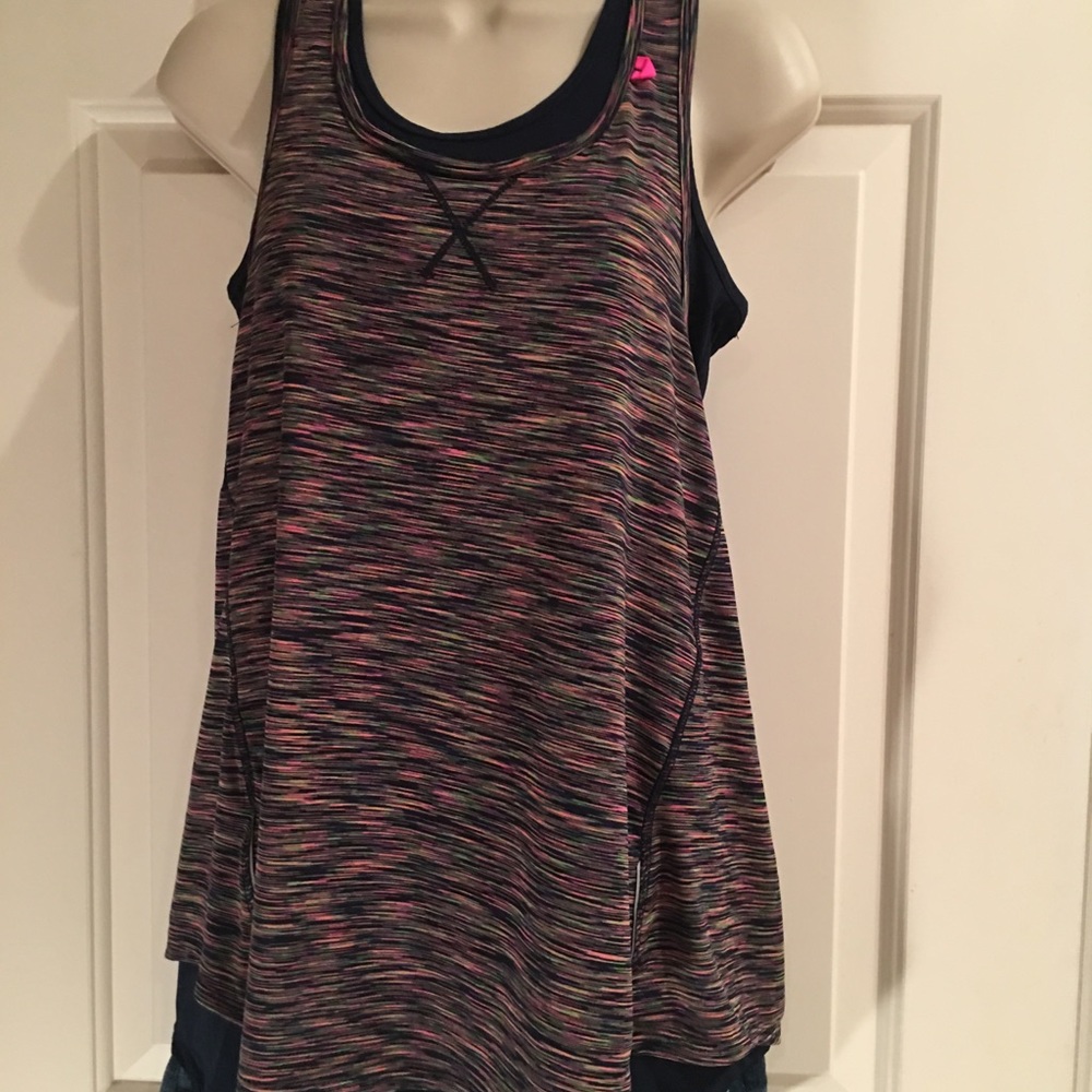Tangerine 2-pc Tank Top XL only